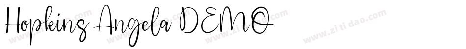 Hopkins Angela DEMO字体转换